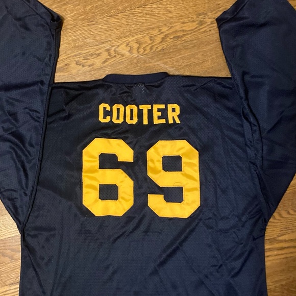 Vintage Alpha Phi Omega College Frat hockey jersey “cooter” large - Picture 3 of 5